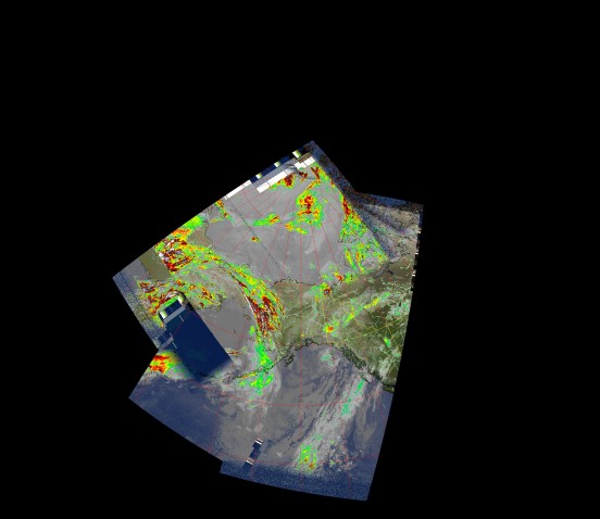 Composite MCIR-precip